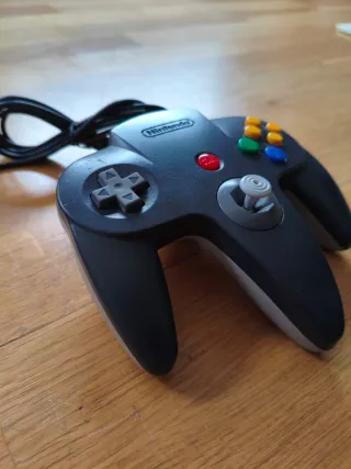 Controller Nintendo 64 N64 Nero/Grigio (Giappone)