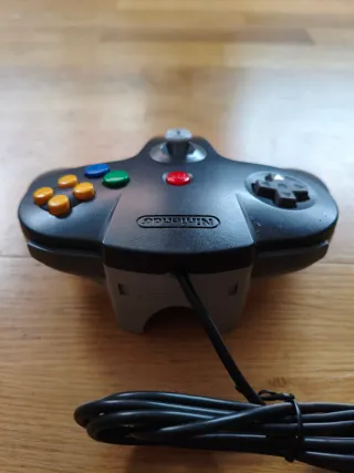 Controller Nintendo 64 N64 Nero/Grigio (Giappone)