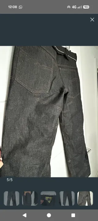 Pantalón moto kevlar 2xl