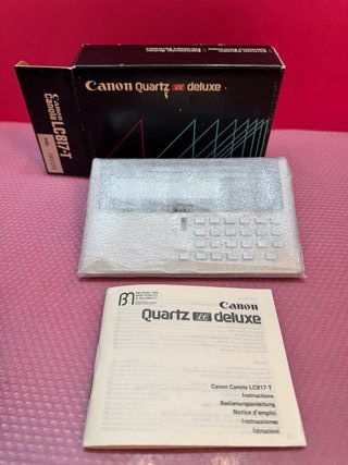 Calculadora Canon Quartz LC Deluxe