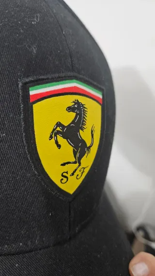 Gorra Ferrari F1 Original Negra