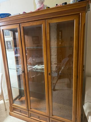Vitrina Cerezo Cristal