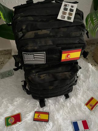 Mochila Táctica 50L Viaje Gym Ajustable