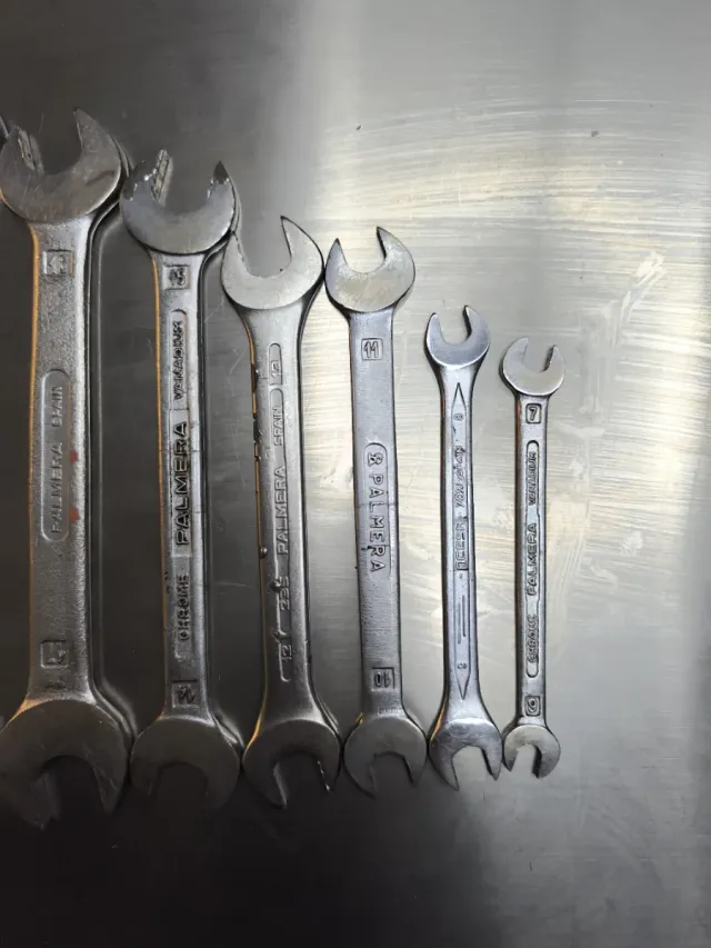 Set juego llaves fijas PALMERA 22-6