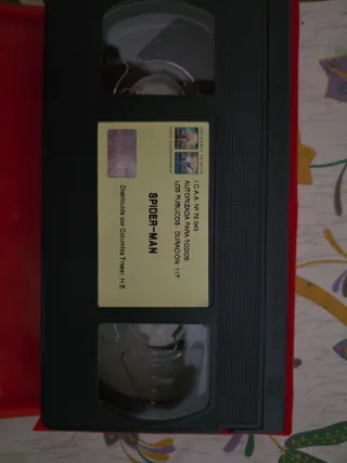 Película VHS Spiderman (Español)