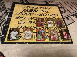 Lote cartas fútbol Balón de Oro