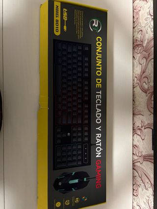Teclado y Ratón Gaming RT 8010 USB
