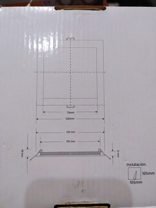 Luces LED Empotrables Redondas y Cuadradas