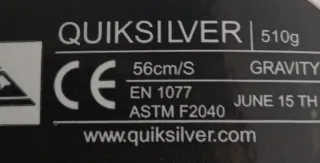 Casco Quiksilver Snowboard