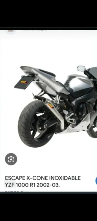 Escape Mivv X-Cone YZF R1