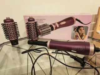 Cepillo Giratorio Caliente Ambiano Dorado/Rosa