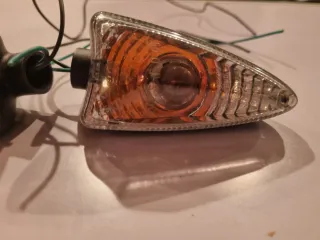 Intermitentes moto blancos