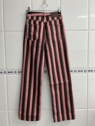 Pantalón rayas de Zara Talla 32. Nuevo con etiquet