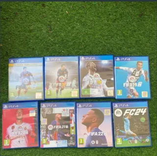 Lote de 7 Videojuegos FIFA PS4