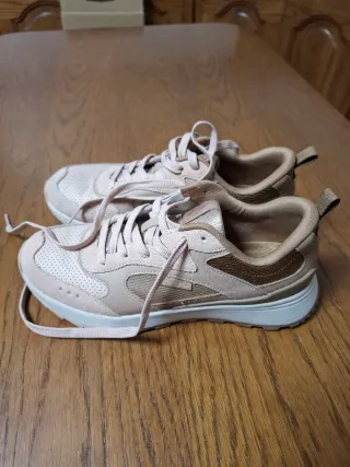 Zapatillas Skechers Sunny Street Beige/Rosa