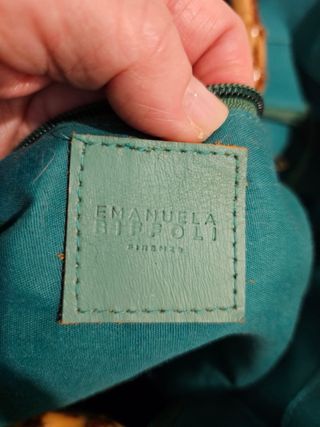 Bolso Emanuela Biffoli Multicolor con Flecos