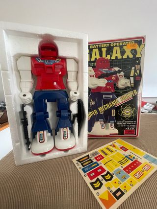 Robot juguete Galaxy Años 80 Japón
