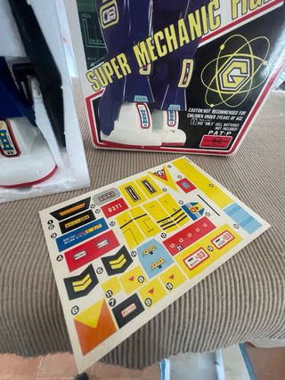 Robot juguete Galaxy Años 80 Japón