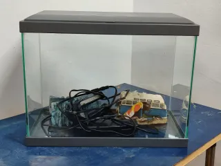 Acuario 20L con accesorios
