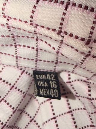 Camisa Zara Algodón. Talla 42