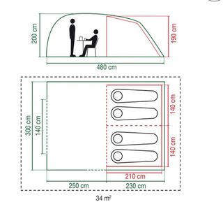 Tienda de campaña Coleman Vespucci 4