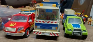 Lote Coches y Camión Playmobil