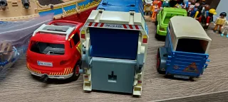 Lote Coches y Camión Playmobil