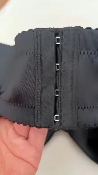 Sujetador Luvlette Negro con Encaje