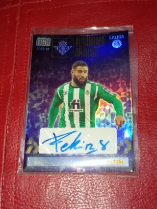Fekir Megacracks 2023/24 Autógrafo Original