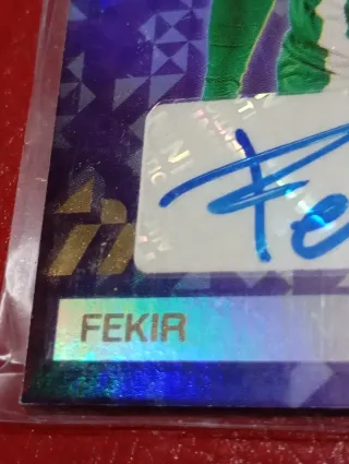 Fekir Megacracks 2023/24 Autógrafo Original