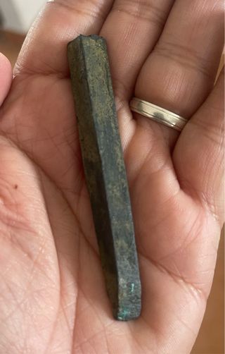 Cincel de bronce de Egipto