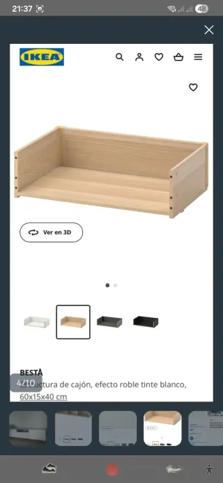 Mueble TV Bestas Ikea