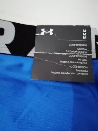 Mallas Under Armour Azul
