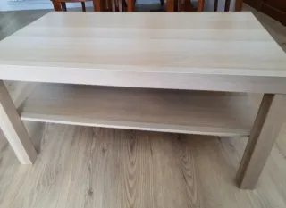 Mesa de centro Ikea Lack madera clara