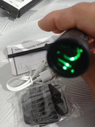 Cortapelos Profesional USB Dragón Negro