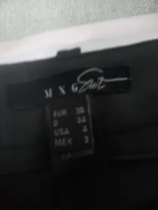 Pantalón Razo Negro