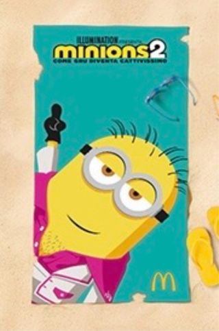 Telo mare McDonald's turchese