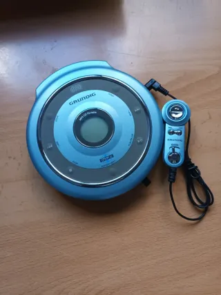 Reproductor CD MP3 Grundig Azul Portátil