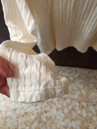 Jersey Zara Manga Larga Mujer Cuello Alto M