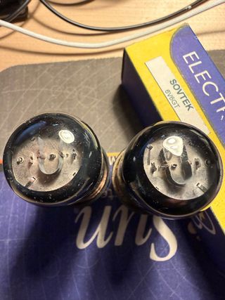 Par Válvulas Sovtek 6V6GT