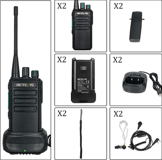 Retevis RB629 Walkie Talkie 2 pezzi