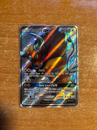 Carta Pokémon Tauros GX
