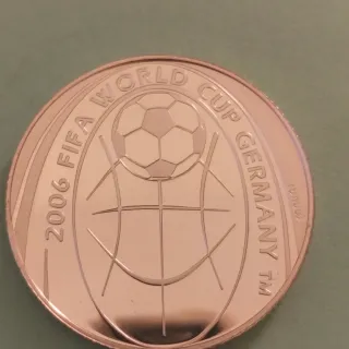 Moneta commemorativa 5 Euro FIFA World Cup 2006