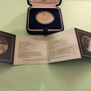 Moneta commemorativa 5 Euro FIFA World Cup 2006