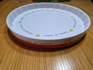 Tortiera Egan campo di cuori set da 2 pezzi