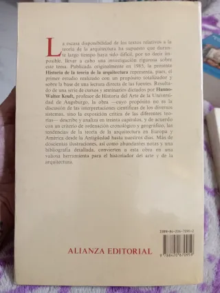 Historia de la teoría de la arquitectura. 1. De...
