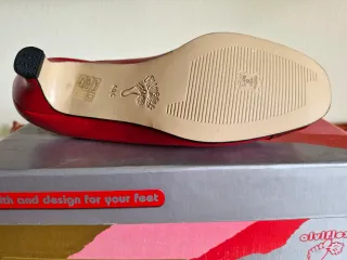 Zapatos Alviflex Mujer Talla 40 Rojo comodos