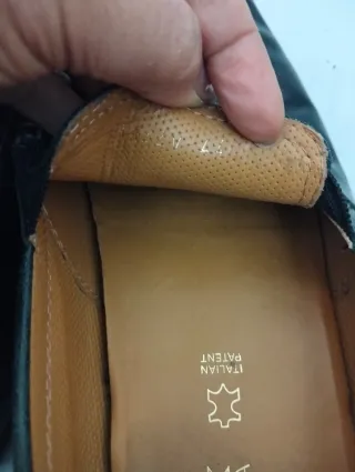 Mocasines Geox Respira de Piel Negro Talla 44