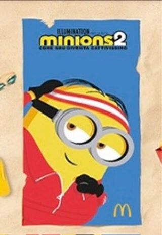 Telo mare McDonald's blu