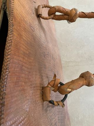 Bolso antiguo de piel